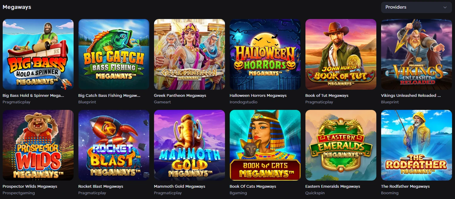 Megaways slots skycrown