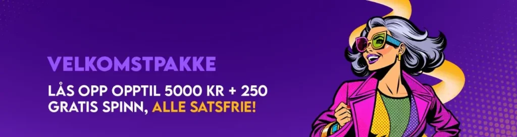 simsino velkomstpakke